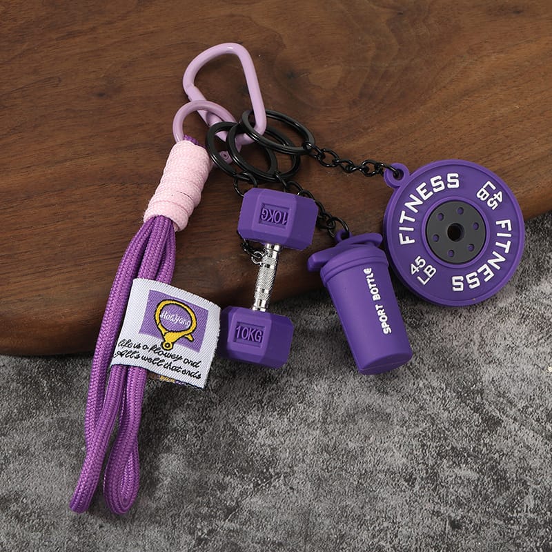 Unisex Mini Fitness  Keyholder