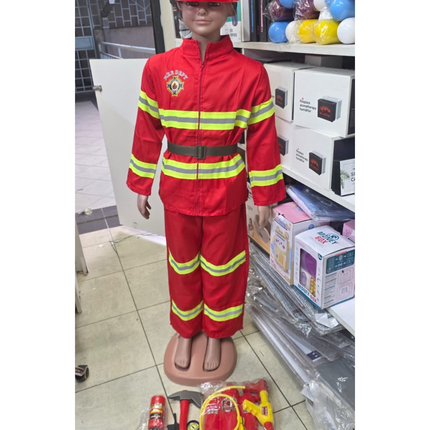 Professional children Fireman costume