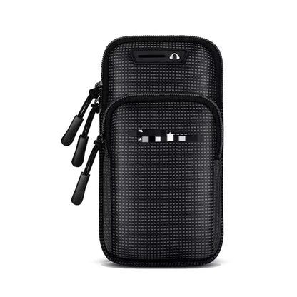 Waterproof sports armband phone holder for running, exercise and workouts
