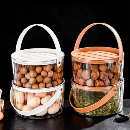 Acrylic Multifuntional storage bucket