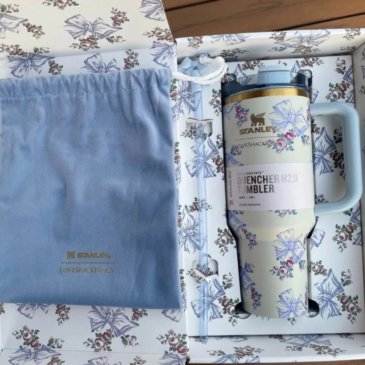 Floral Stanley mug