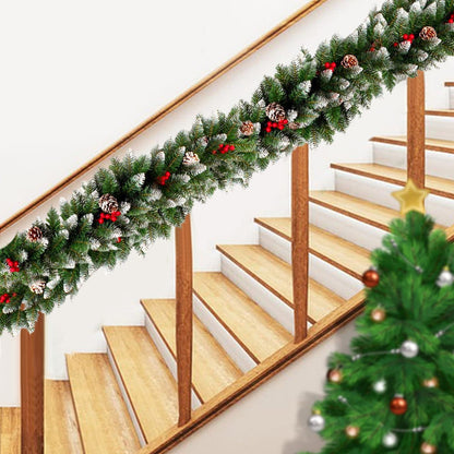 2.7M Christmas Wreath Artificial Flower
