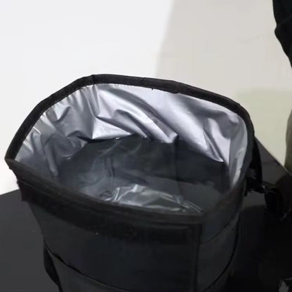 Foldable Leak proof Car Trash Can Car Organizer Gha