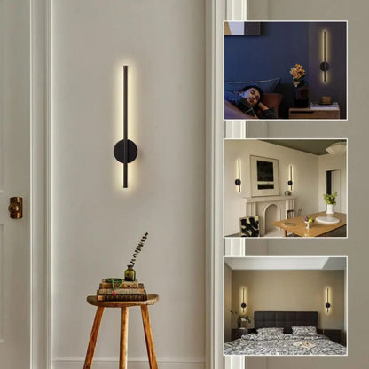 Wireless LED Wall Sconce Lamp with Remote Control
