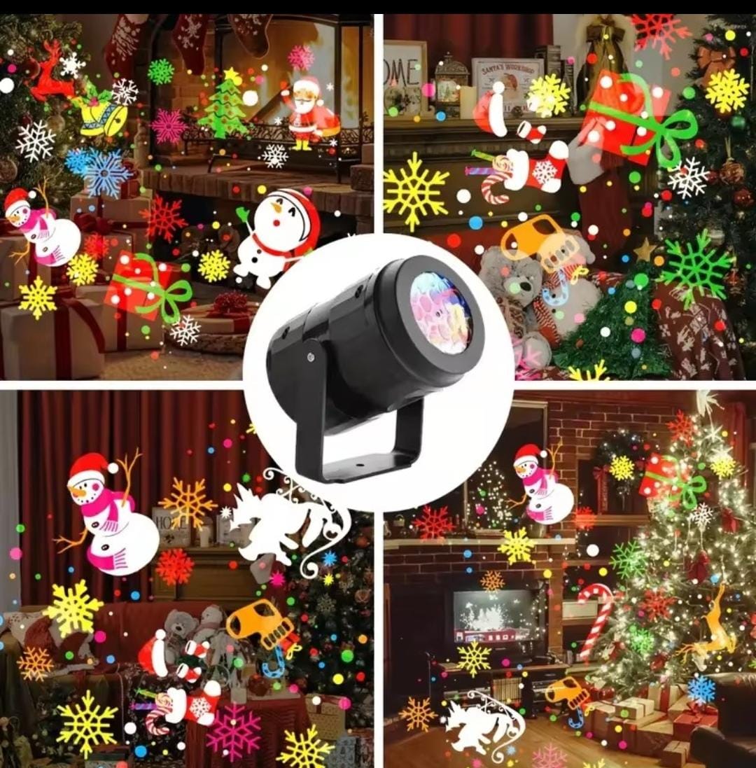 LED Christmas Projection Light Lamp