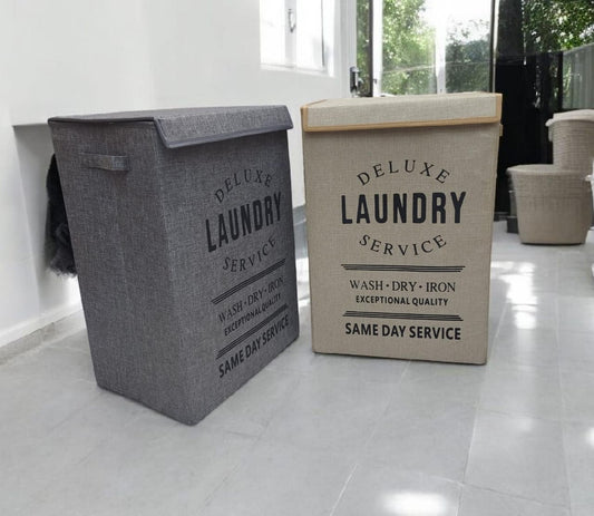 Collapsible laundry basket