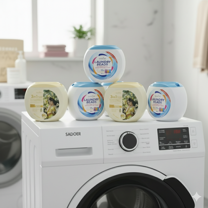 Sadoer 3 in 1 Azure Orchid laundry beads.