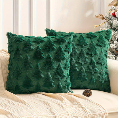 Christmas Snowflakes Pillow Covers Soft 45x45CM