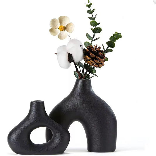 2 in 1 ceramic vases