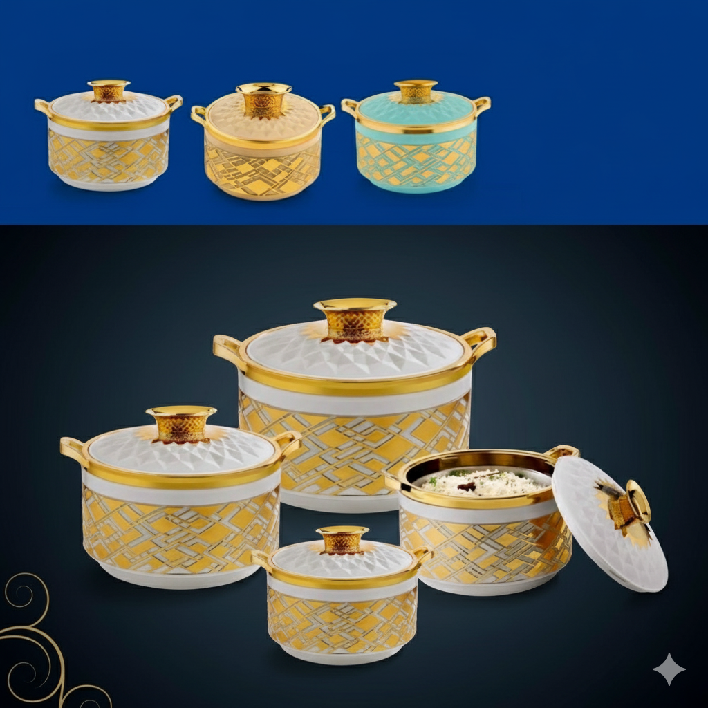 Signature  4 Piece Insulated Casserole Hotpot Set