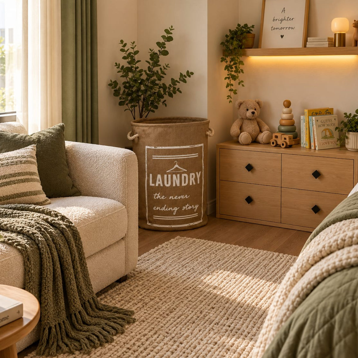 Large Capacity Foldable Laundry Basket