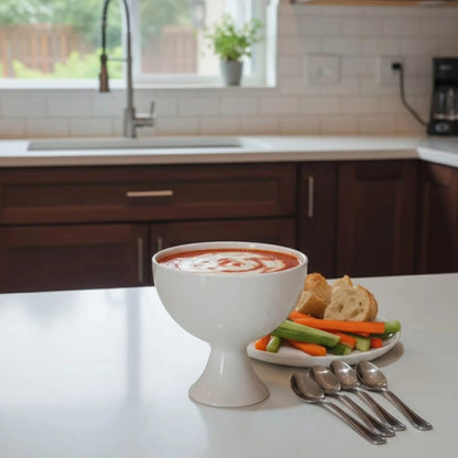 6pcs Ceramic Bowl with Stand