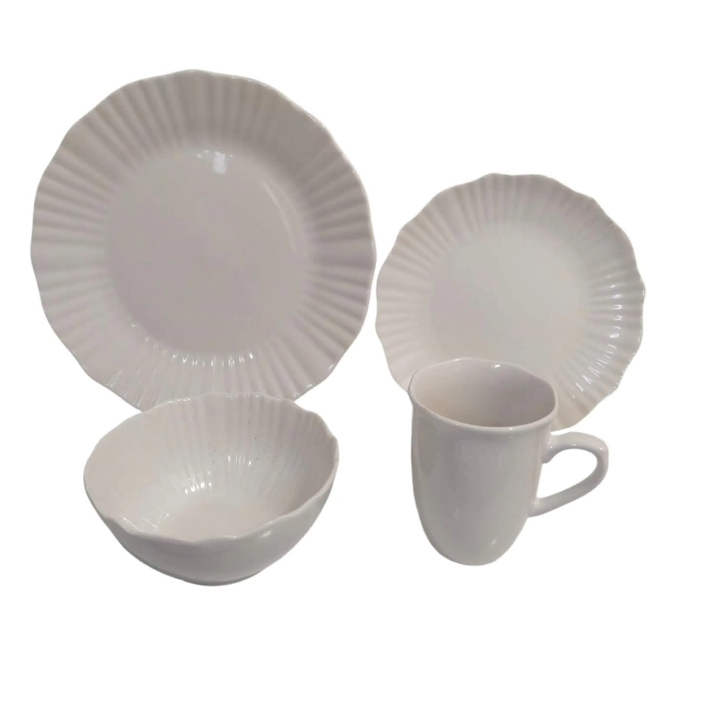 24Pc Ceramic Dinner Sets Dinnerware