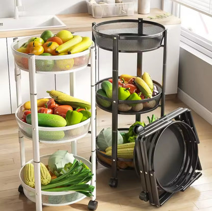 3tier collapsible rack