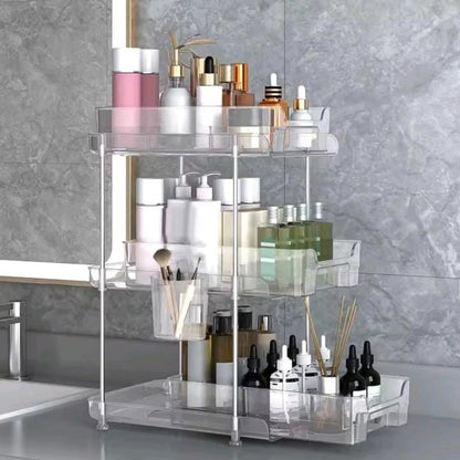3 Layer cosmetic storage rack