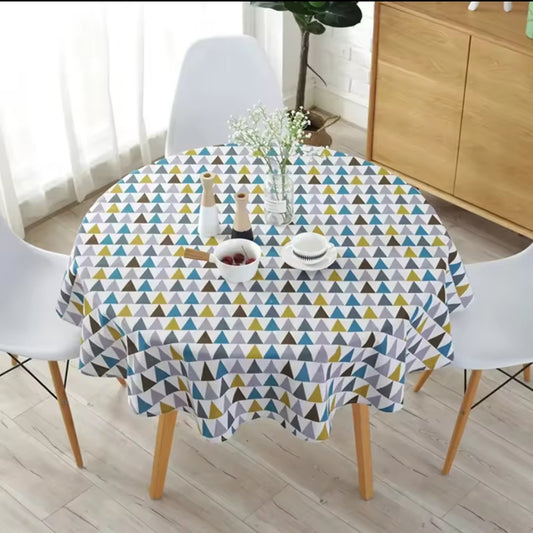 Cotton round table cloth