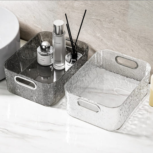 Clear Cosmetic Storage Containers 