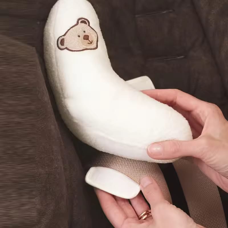 Banana shaped head neck support protector toddler pillow