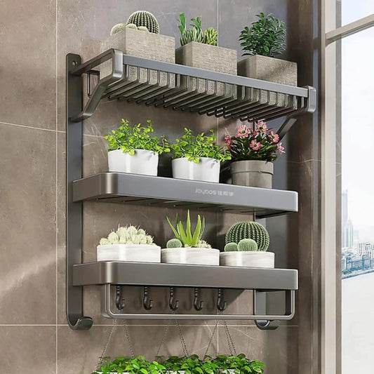 3 tier bathroom rack