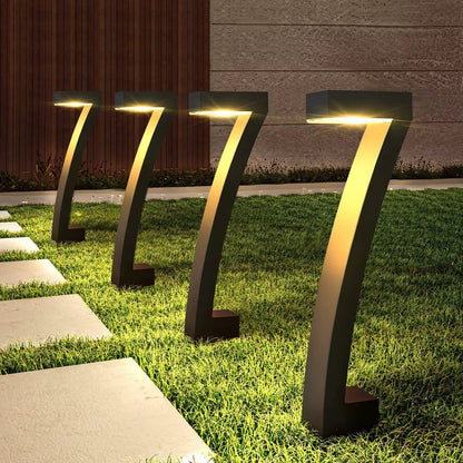 6Pc Novelty Christmas Solar Garden Pathway Lights Gha
