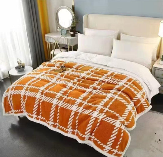 Bed fleece blanket