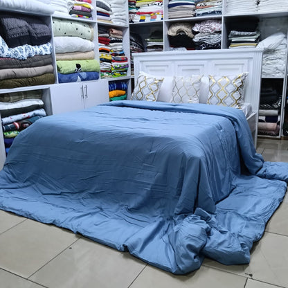 Compressed Cotton duvets with 2 pillow cases