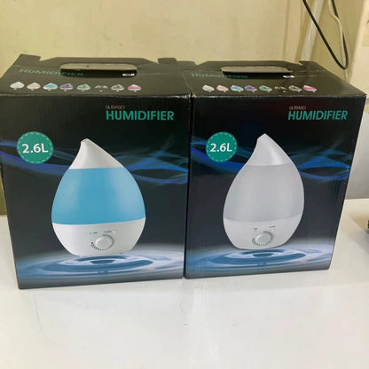 2.6L cool mist humidifier