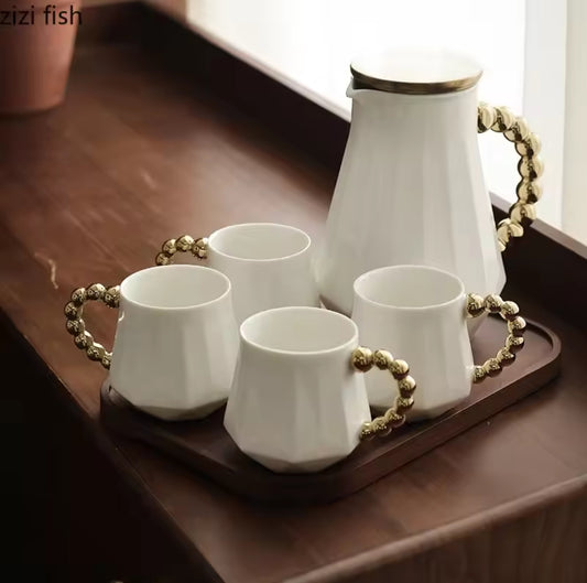 Ceramic tea set