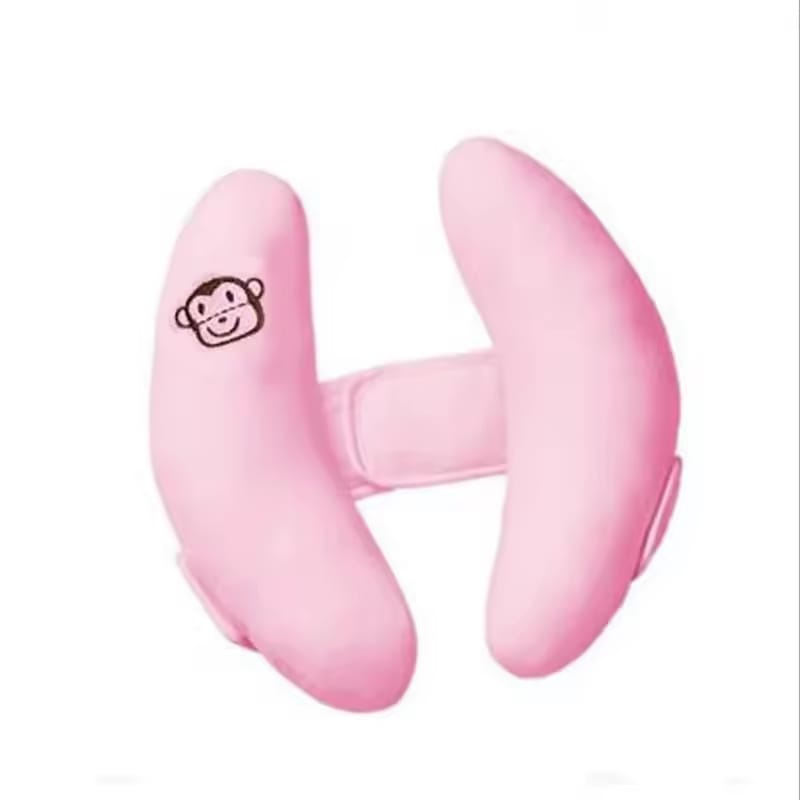 Banana shaped head neck support protector toddler pillow
