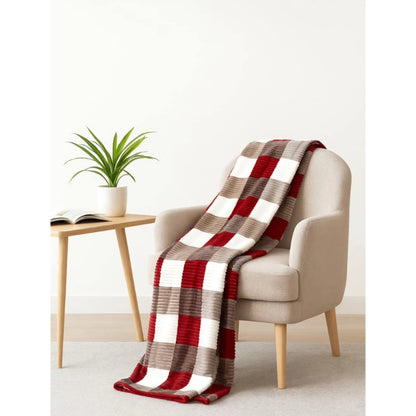 Fleece throw blanket