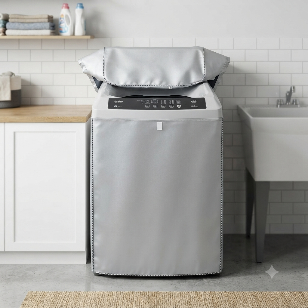 Top Load Washing Machine Cover with Zipper