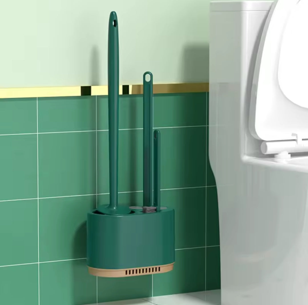 3 in 1 wall mounted toilet brush