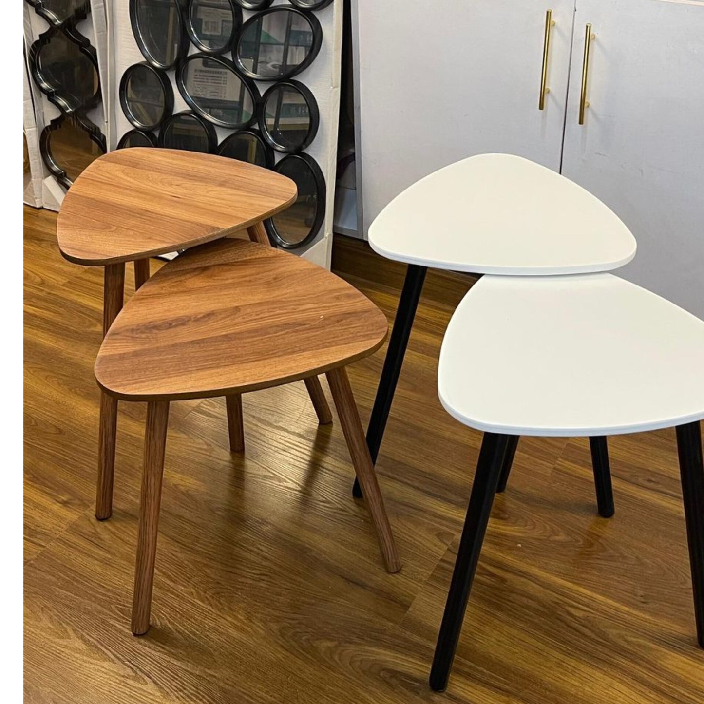 2pc Set Coffee Table Wooden