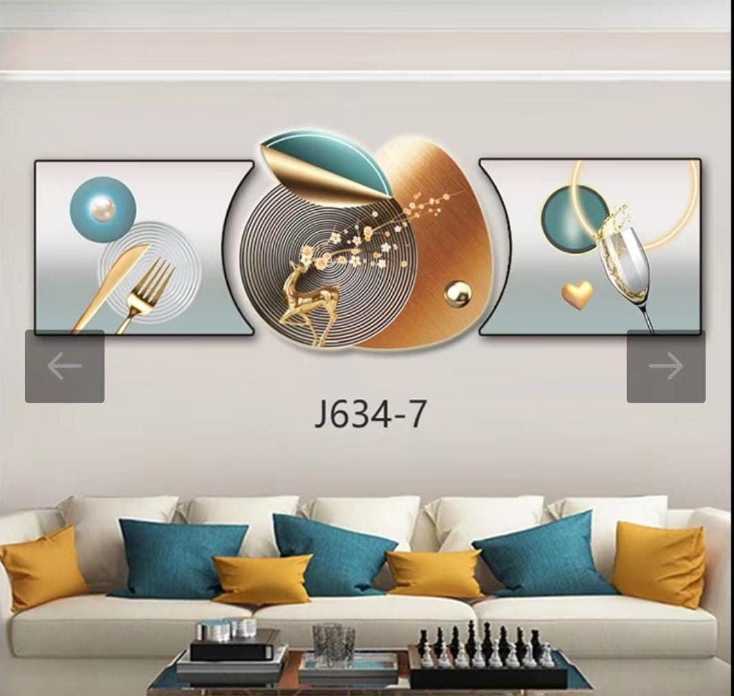 3 in 1 Wall Art Hanging Decor