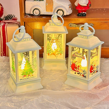 Santa Christmas Lanterns Decor