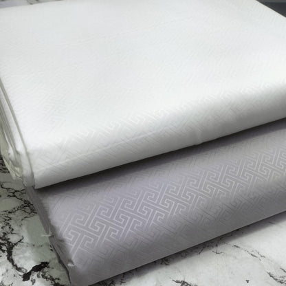 Embossed Pattern Cotton King Size Bedsheet Set