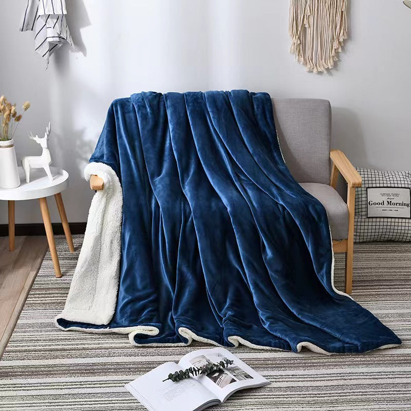 Sherpa fleece blanket