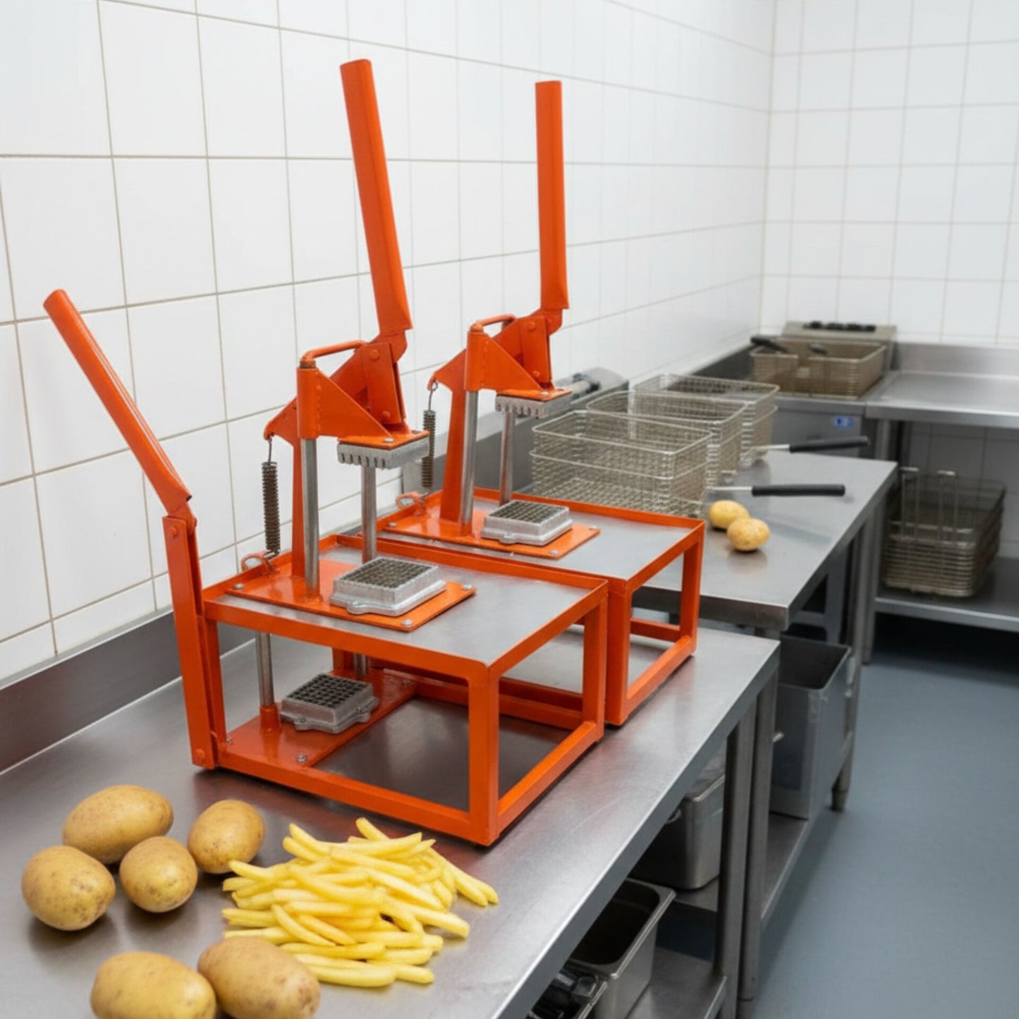 Heavy Duty Potato Chips Cutter