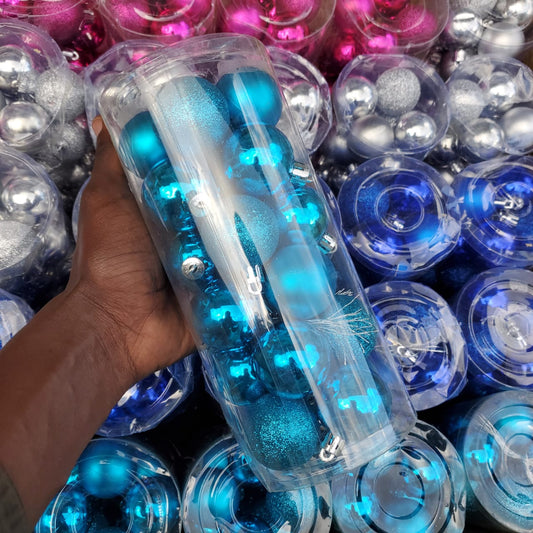 24Pc Christmas Balls