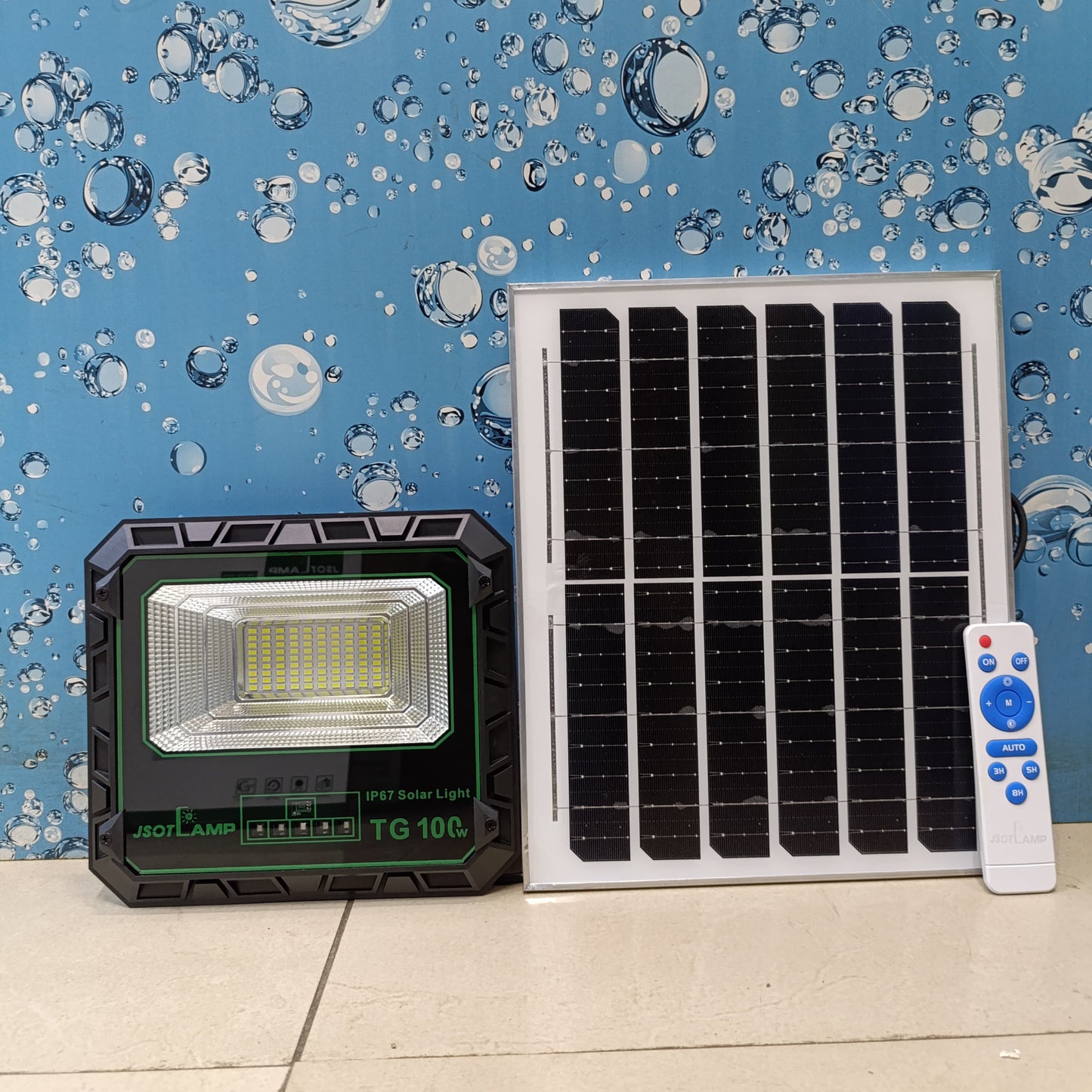 TG Solar Floodlight with Remote Control