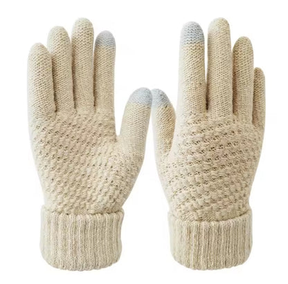 Warm Winter Touchscreen Woolen Gloves