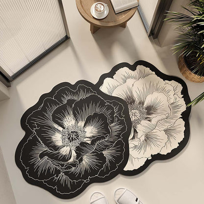 Bathroom Absorbent Diatom Mud Toilet Floor Mat