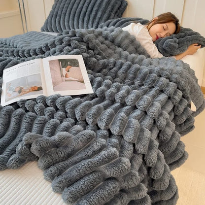 Flannel Coral Fleece Blanket