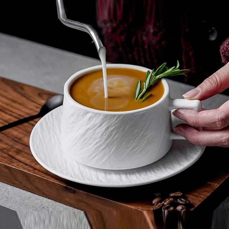 Cappuccino coffee cup