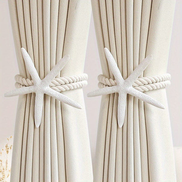 Adjustable Bohemian Curtain Pair Tiebacks