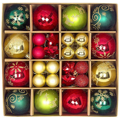 36pcs Christmas balls