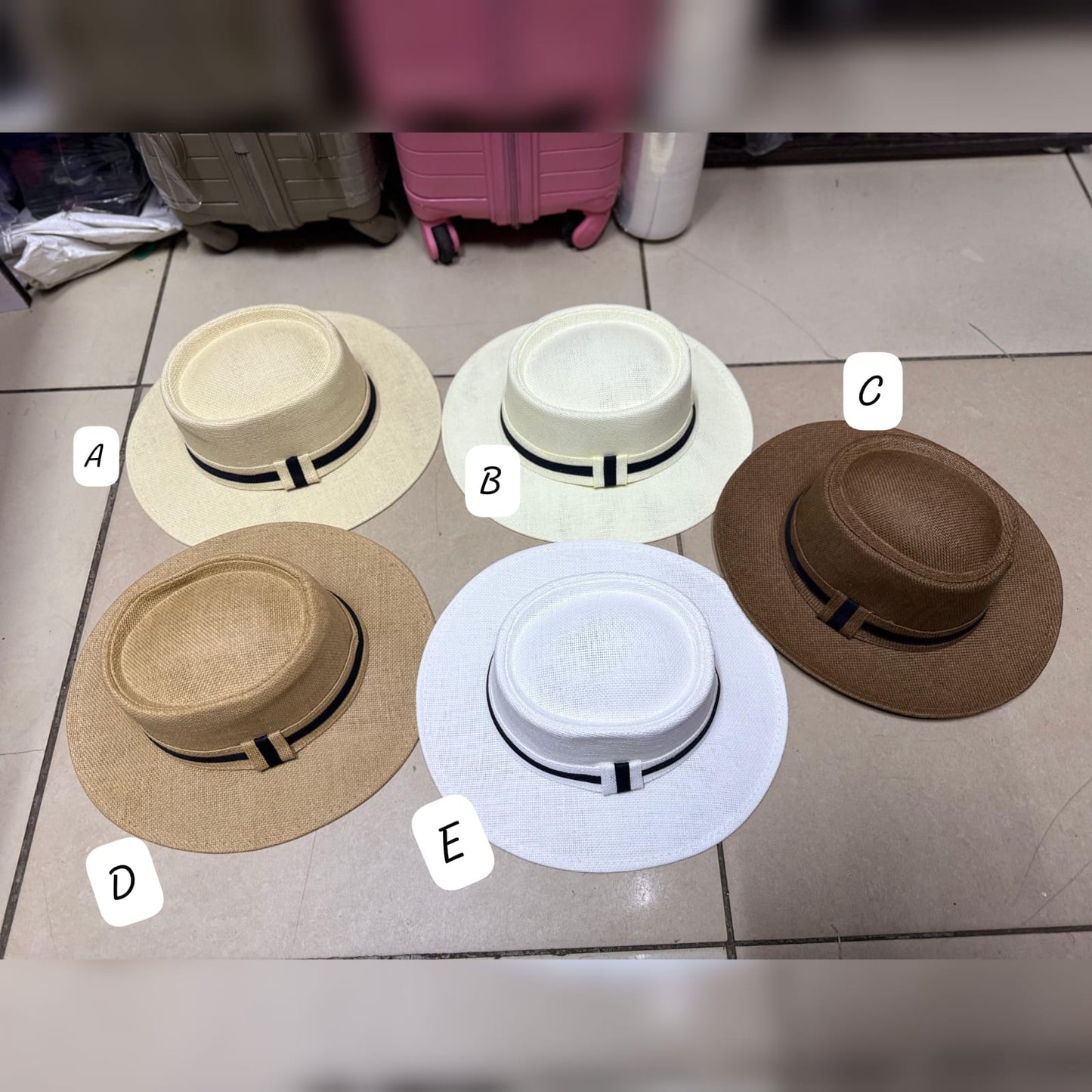 Mens Summer Hat Babas Fedora