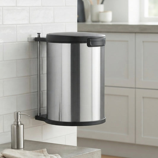 Brabantia 15 Litre Built In Bin - Steel 21071/418181