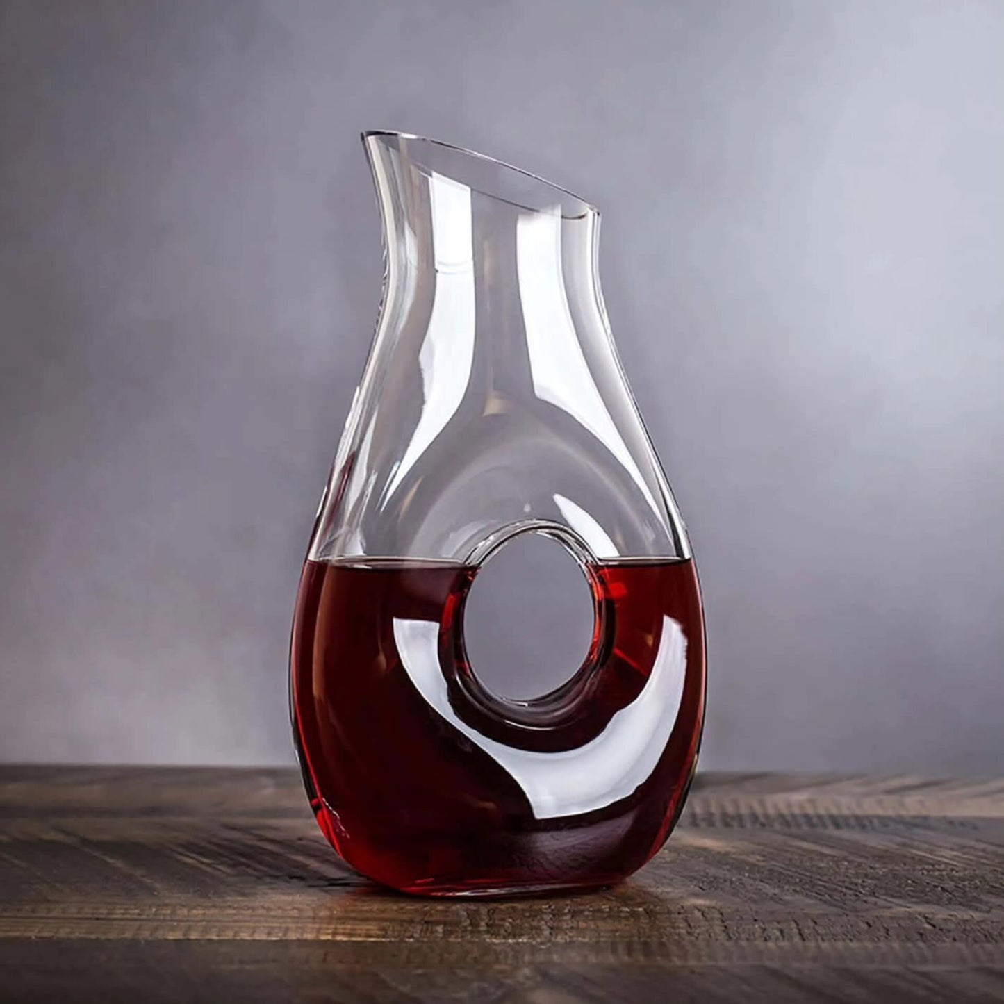 Lemon decanter with hole big mouth