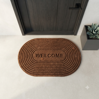 Oval Welcome Door Mat
